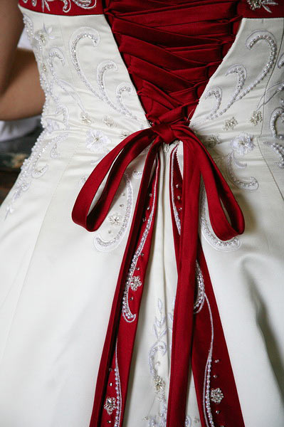 countryweddingredbridaldress Bridal dress was simply amazing