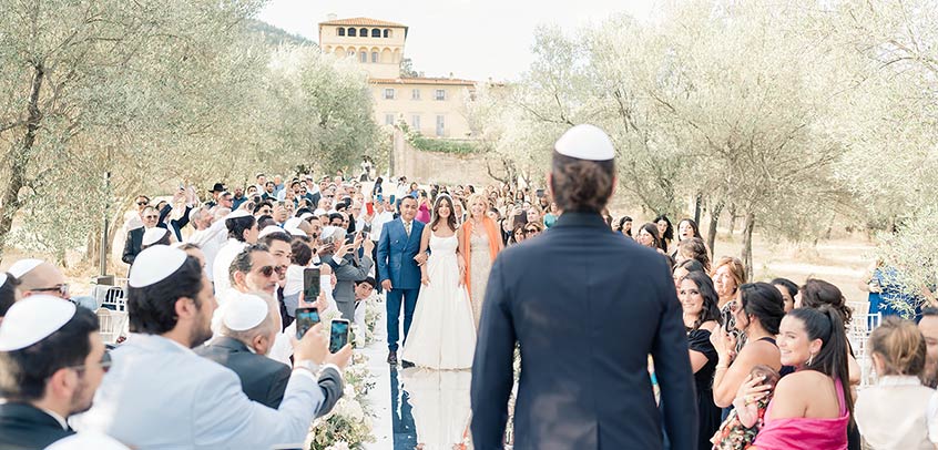 Jewish wedding in Florence | Jewish country wedding in Tuscany